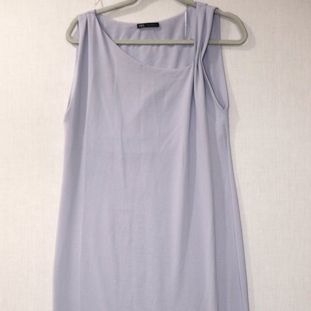 ZARA Womens FLOWY PLEATED DRESS - Size Medium
